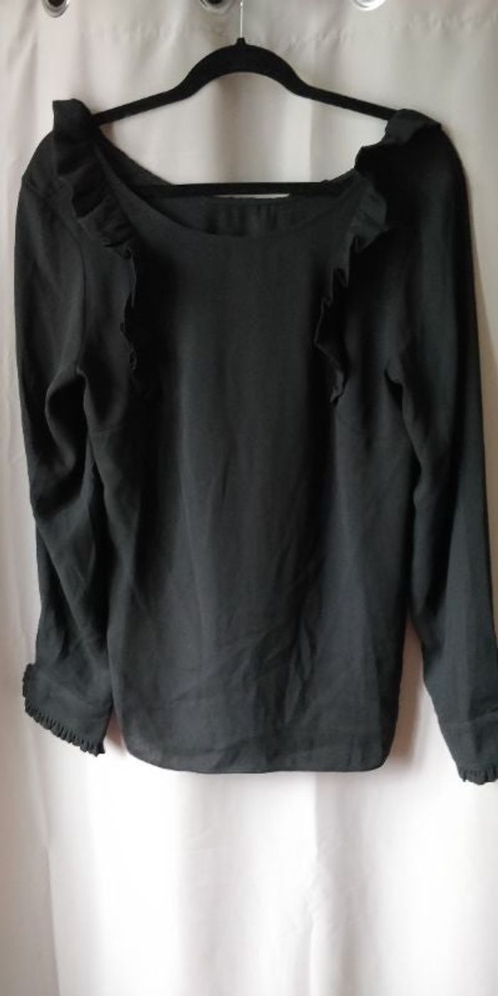 Chemisier noir T38