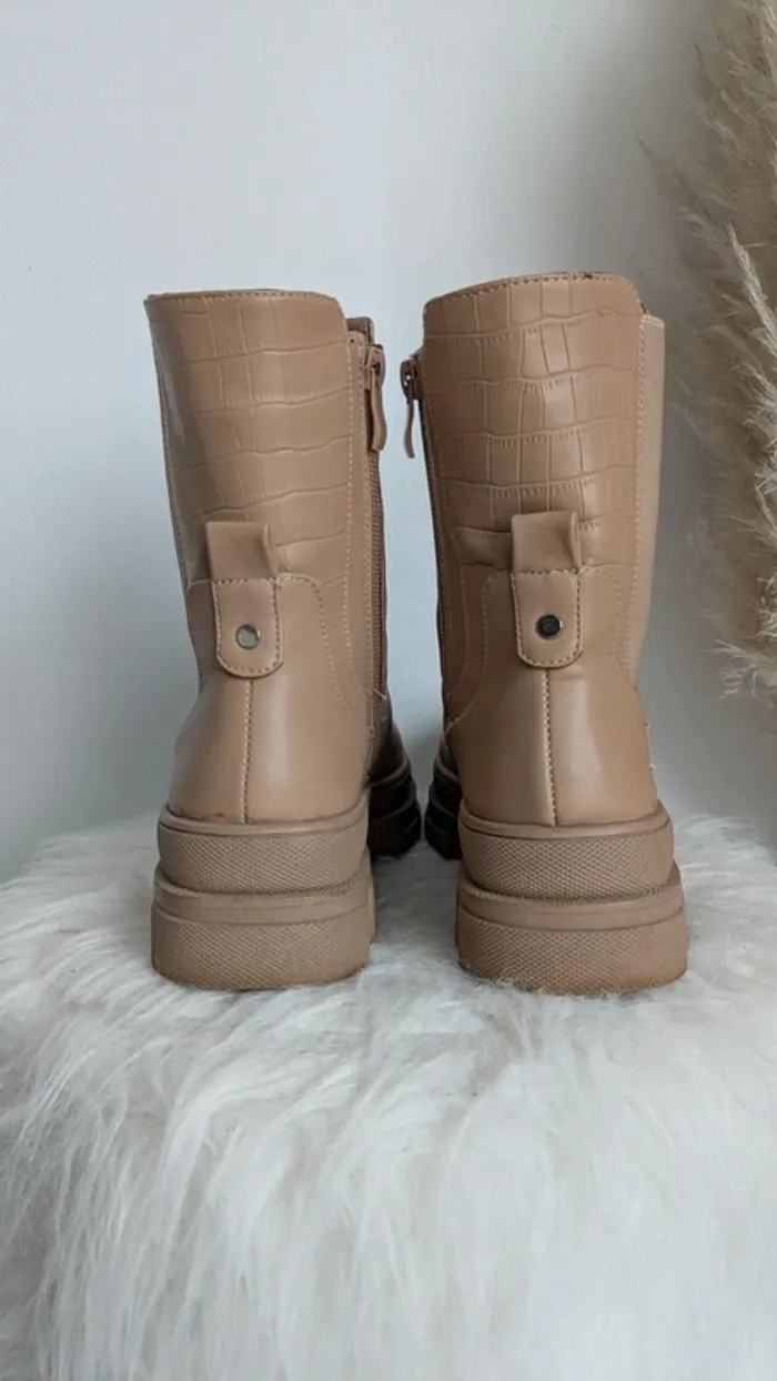 Bottines camel - photo numéro 5
