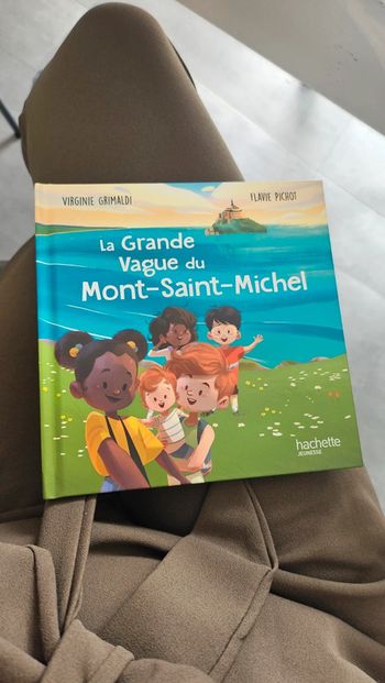 Livre la grande vague du mont saint michel