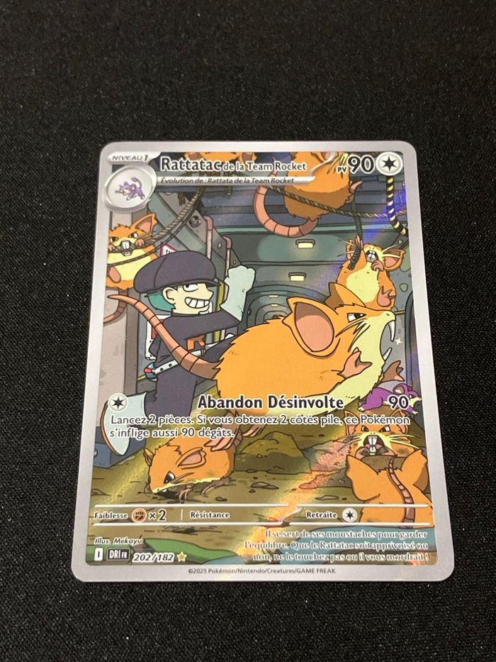 Rattatac de la team rocket 202/182