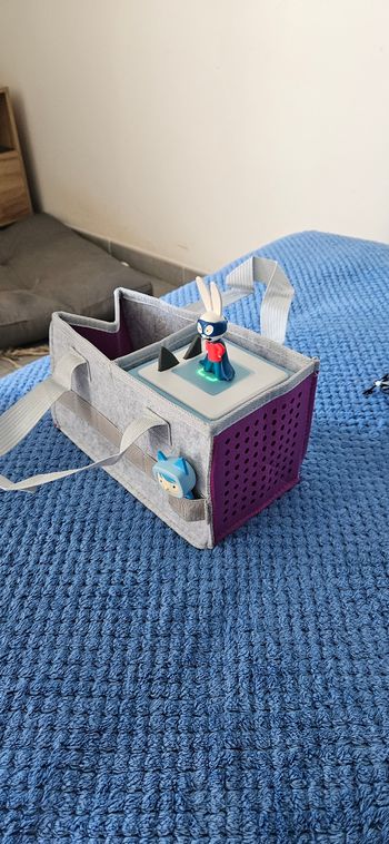 Sac de rangement pour tonies box neuf violet