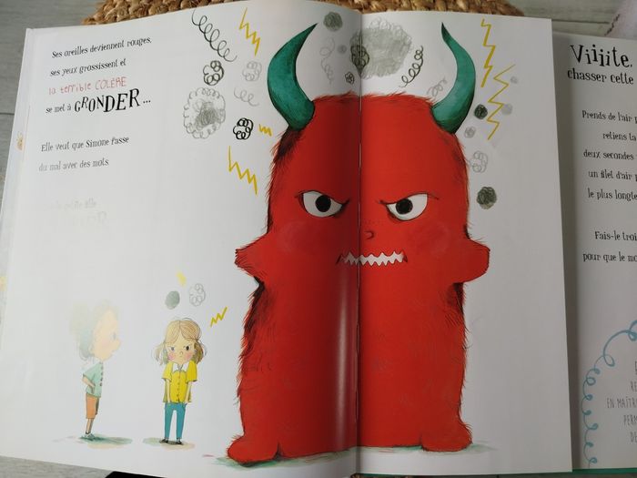 Livre éducatif enfants, Le livre de mes émotions, Grund, Neuf - photo numéro 3