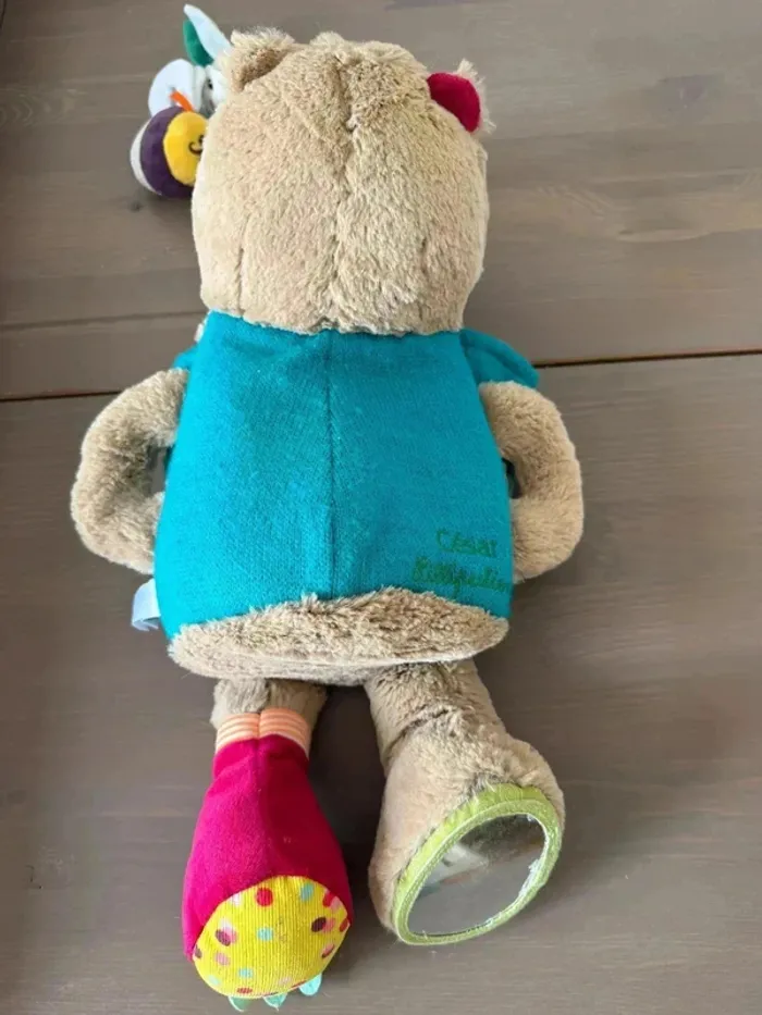 Peluche d'Activités Le Chien César - Liliputiens en Très bon état - Éveil Bébé & Jouet Sensoriel - photo numéro 10