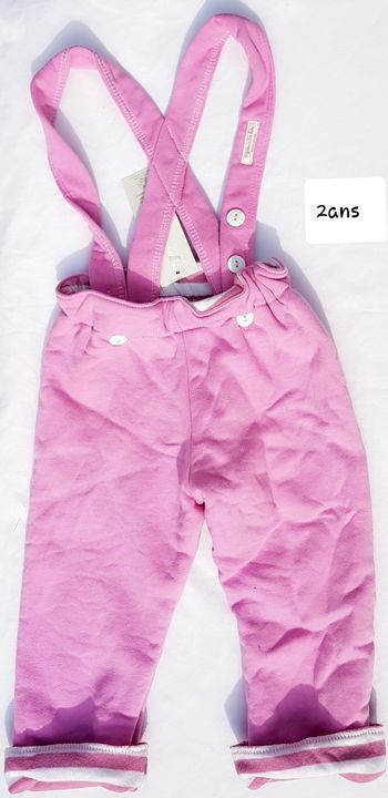 Salopette réversible "organics for kids" 1 /2 ans