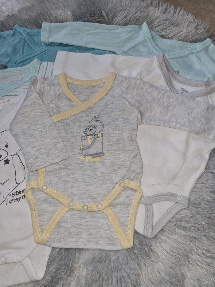lot 19 vêtements bébé garçon naissance / 1 mois - photo numéro 5
