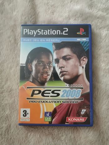 Jeu PES 2008 Playstation 2