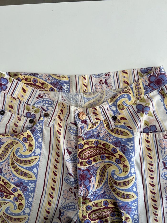 Pantalon vintage Chipie à motifs divers – Taille S – Y2K – Très bon état - photo numéro 2
