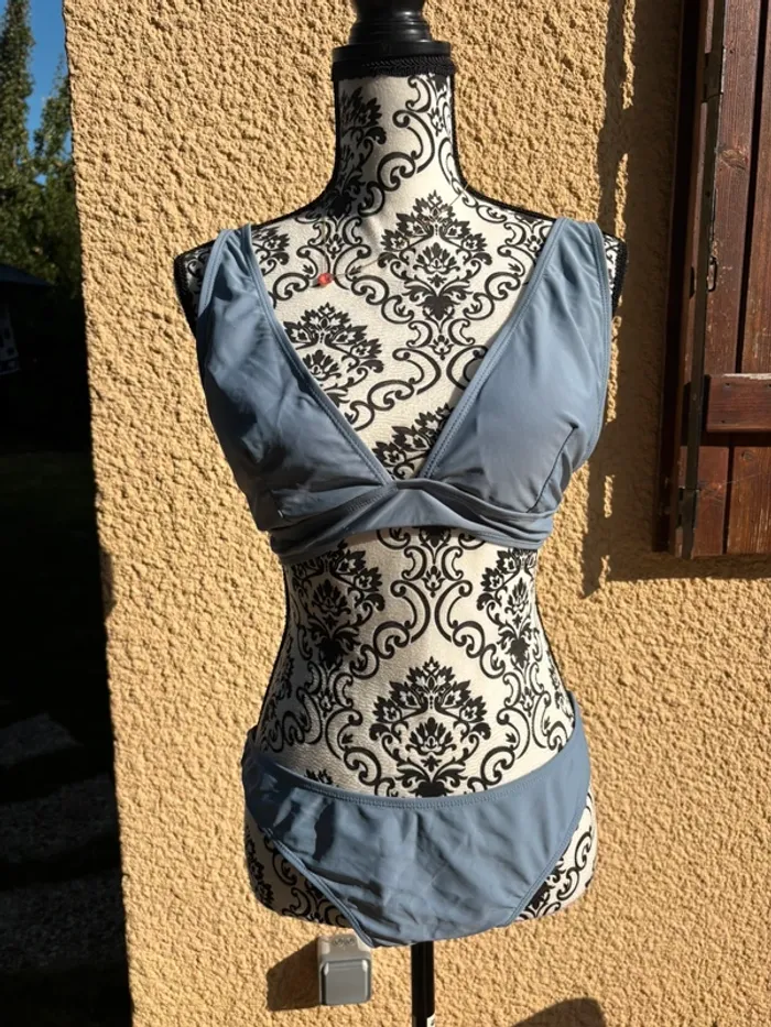 Maillot de bain 2 pièces taille XL