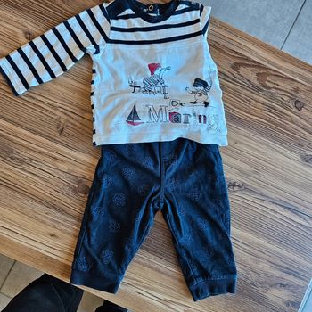 Ensemble hiver, taille 6 mois