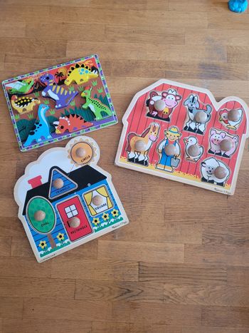 Lot de puzzles Melissa & Doug