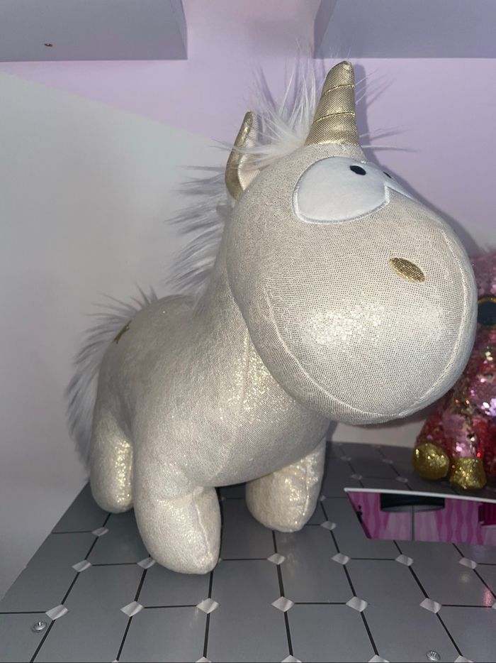 Peluche déco licorne