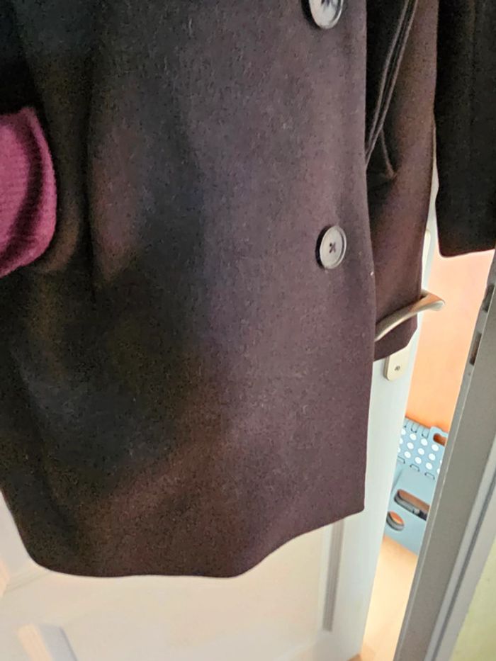 Manteau noir classe homme - photo numéro 4