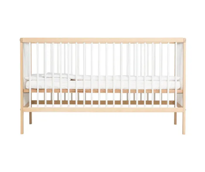 Parfait état - Lit enfant 0 à 5 ans, barreaux amovibles, sommier réglable, 70x140cm (+matelas) - photo numéro 8