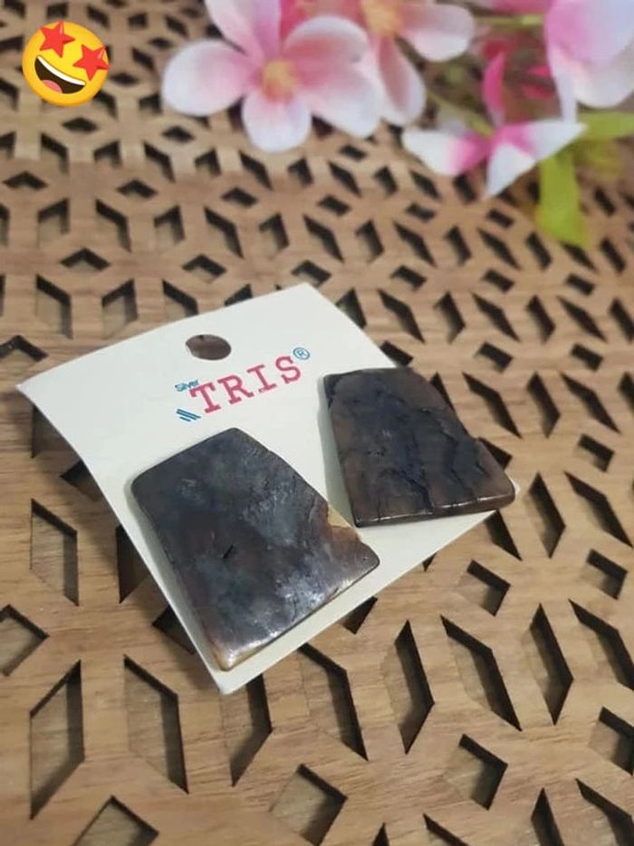 Boucles d'oreilles Vintage neuves - photo numéro 2