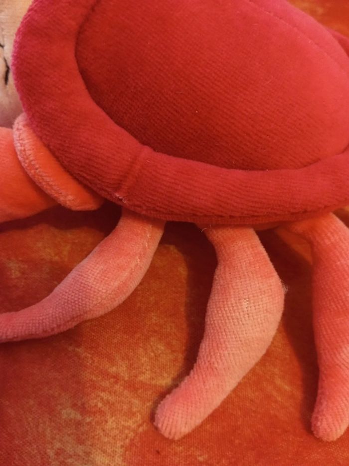 Peluche Sébastien le crabe, ami d'Ariel Disney Simba - photo numéro 6