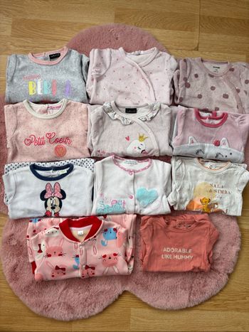 Lot de pyjama bébé fille