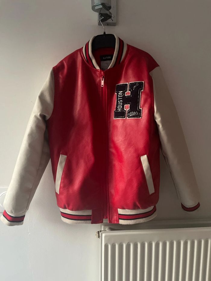 Veste en cuire