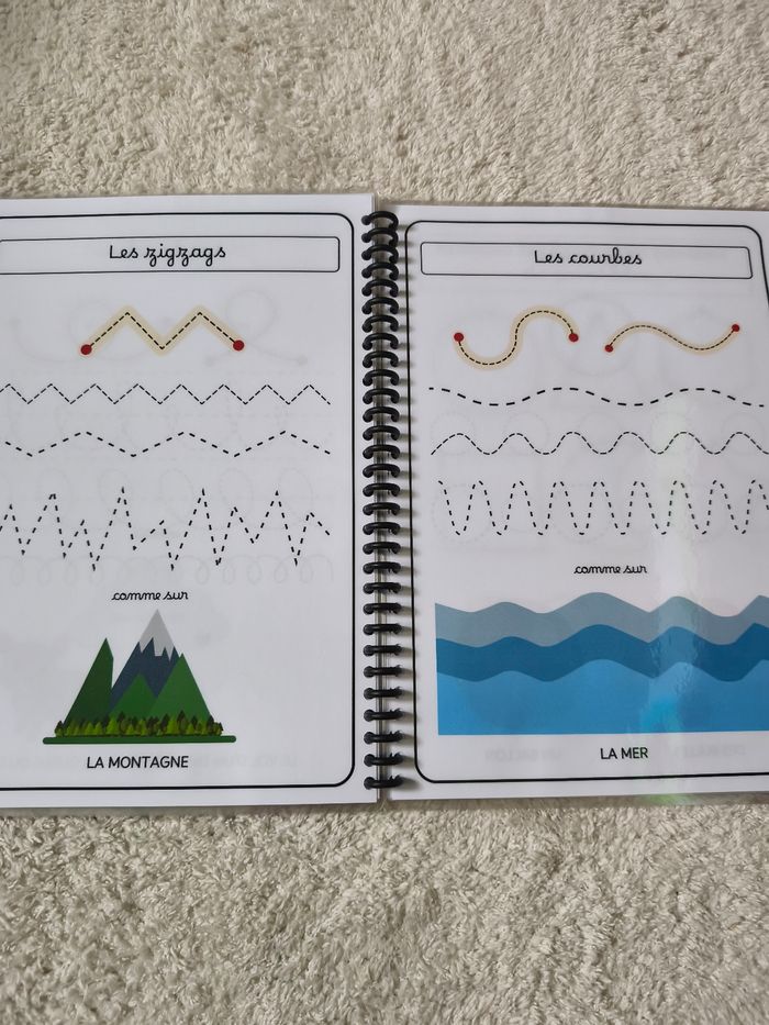 Livret d'activité, j'apprends a tracer - photo numéro 2