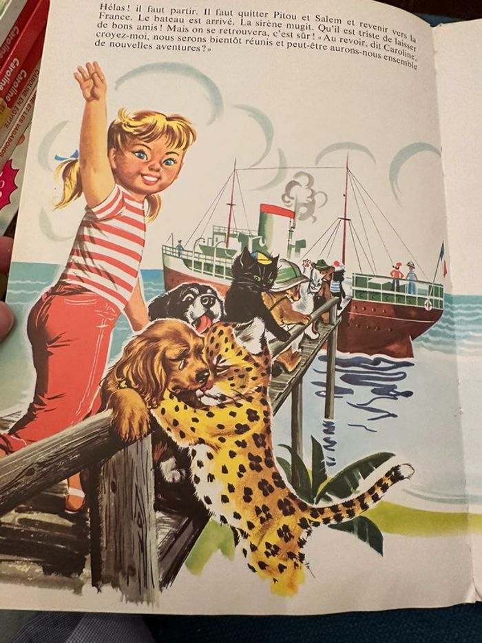 1974 Recueil ancien Les Aventures de Caroline 156 pages Grands Albums Hachette Pierre Probst - photo numéro 14