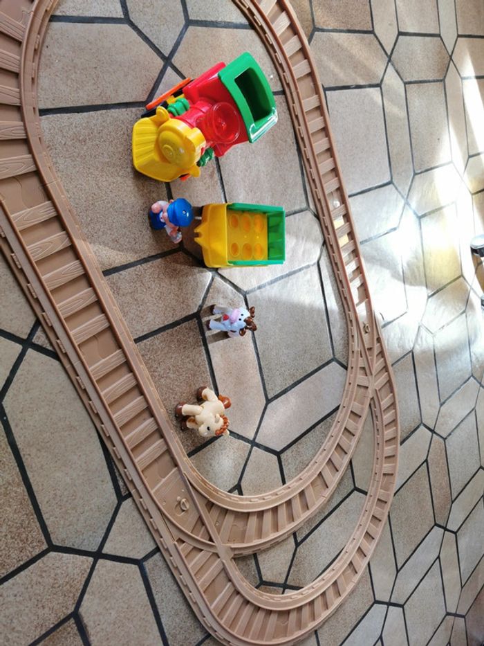 Circuit train à pile - photo numéro 3