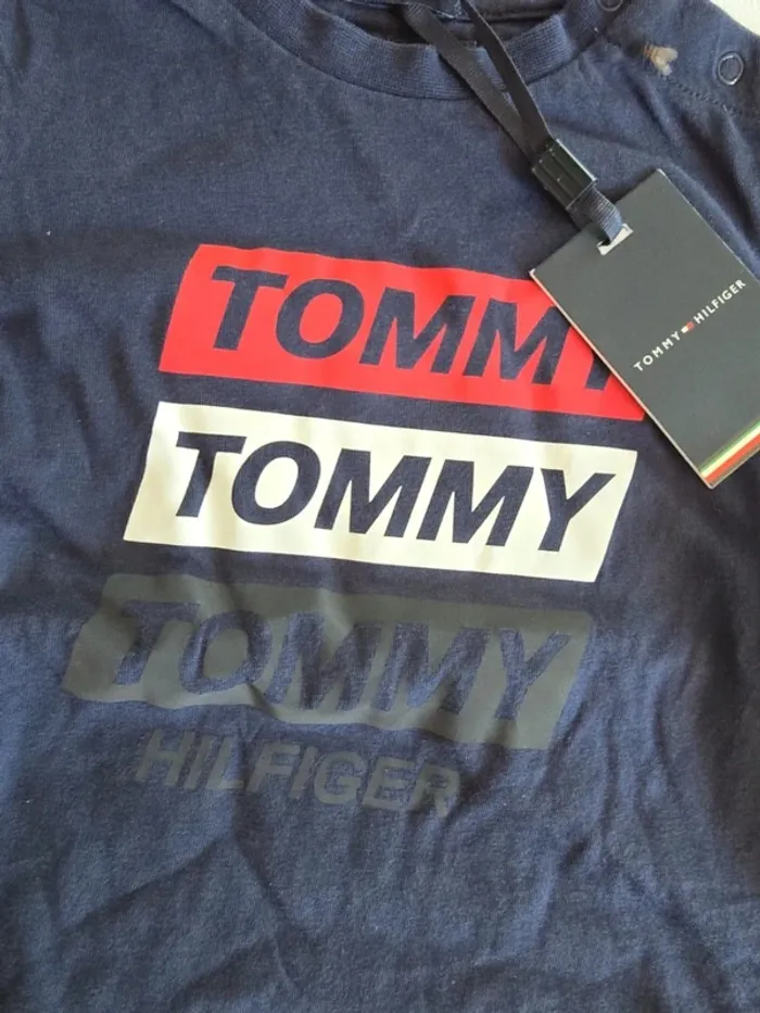 Tee shirt manches longues Tommy Hilfiger - photo numéro 4