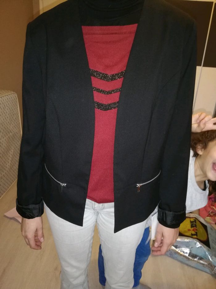 Veste tailleur Kiabi 46 neuve