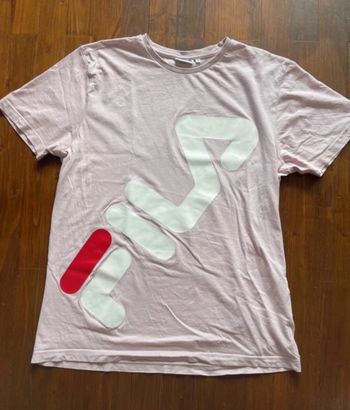 Teeshirt rose fila M mixte