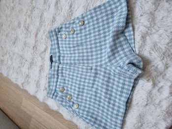 Short tweed zara