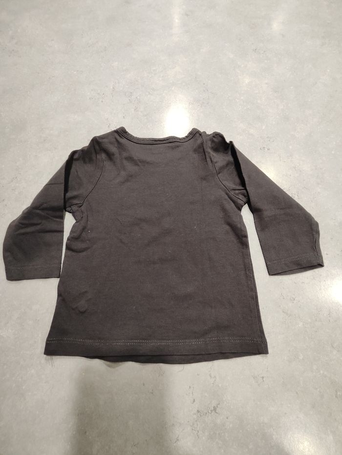 Lot de 4 hauts manches longues bébé garçon – Taille 12 mois (74 cm) - photo numéro 9
