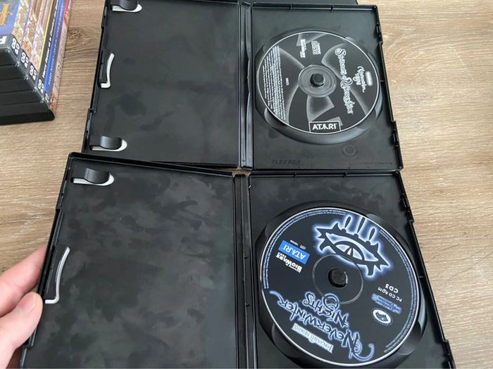Lot de 2 jeux forgotten realms neverwinter nights pc vintage - photo numéro 2