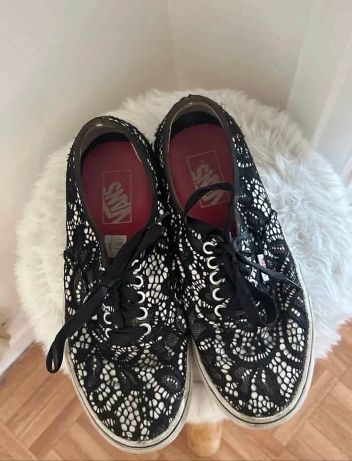 Basket vans en dentelle - photo numéro 2