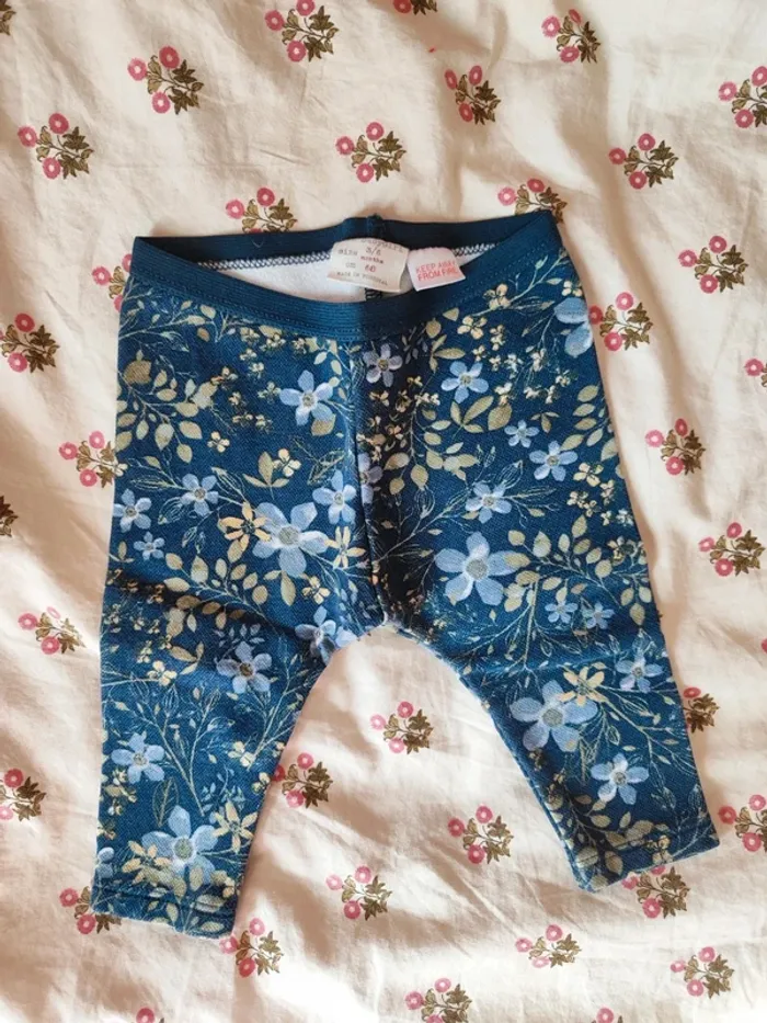 Legging fleuri