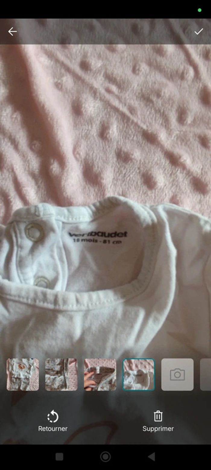 Ensemble renard 🦊 t-shirt legging - photo numéro 4