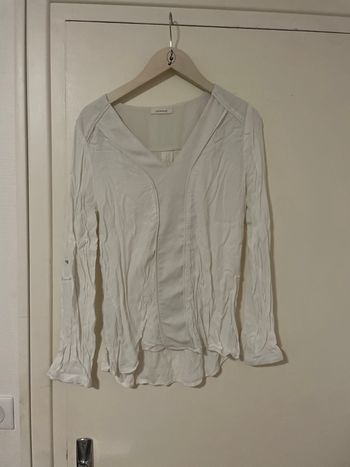 Blouse blanche taille M promod