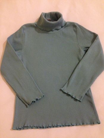 Sous-Pull couleur Bleu Canard 5 Ans