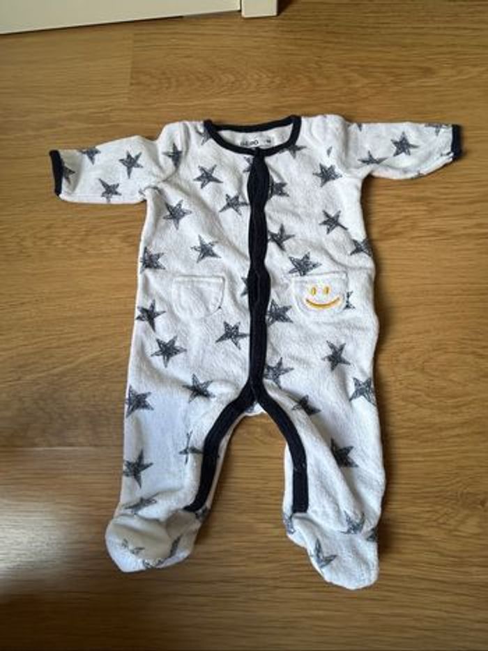 Lot 4 pyjamas velours 1 mois - photo numéro 8