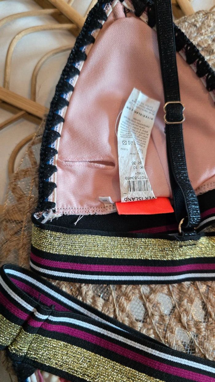 Maillot de bain 2 pièces rayé River Island - photo numéro 7