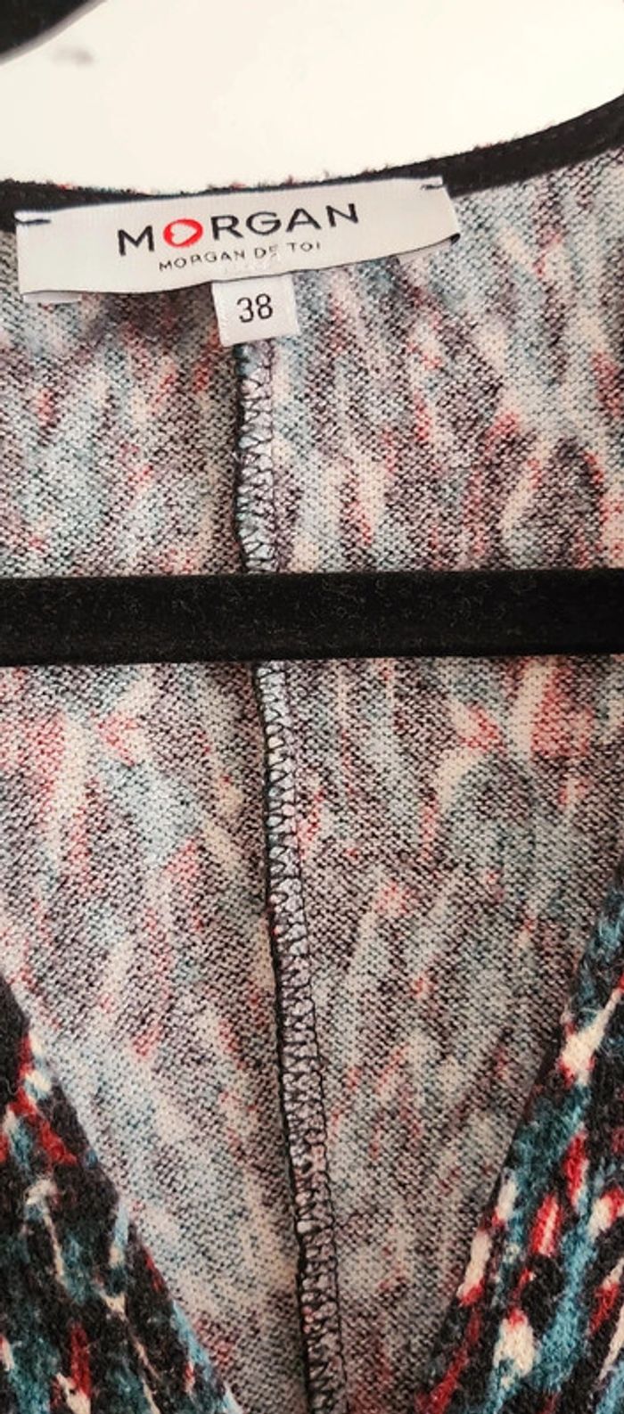 Robe manches longues multicolore taille 38 Morgan - photo numéro 3