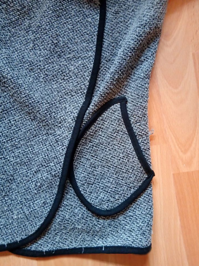 Très beau gilet gris taille L - photo numéro 5