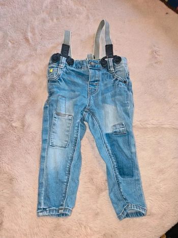 Salopette bretelles amovibles