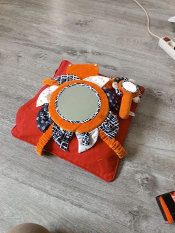 Ensemble miroir hochet Tumama