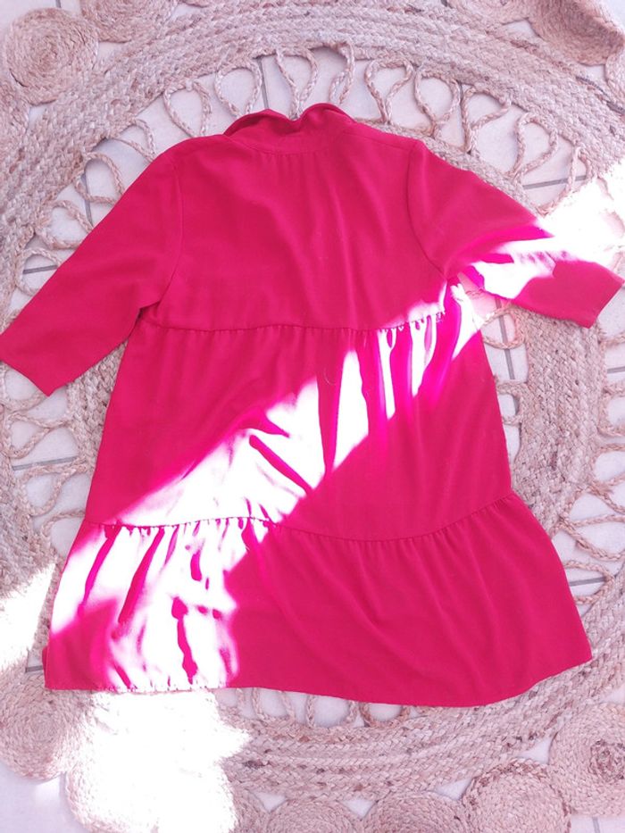 Robe chemise rouge Vintage Love - photo numéro 5