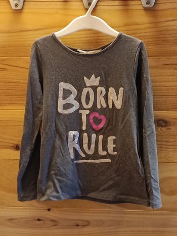 Sweat manches longues h&M 4/6 ans