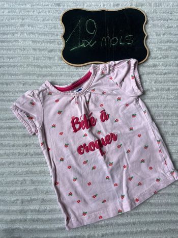 Teeshirt 12 mois