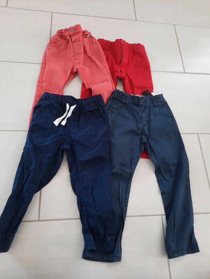 Lot de 4 pantalons