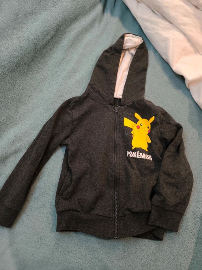 Gilet zippé garçon pokemon 6 ans - photo numéro 2
