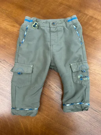 Pantalon kaki doublé sergent major 6 mois