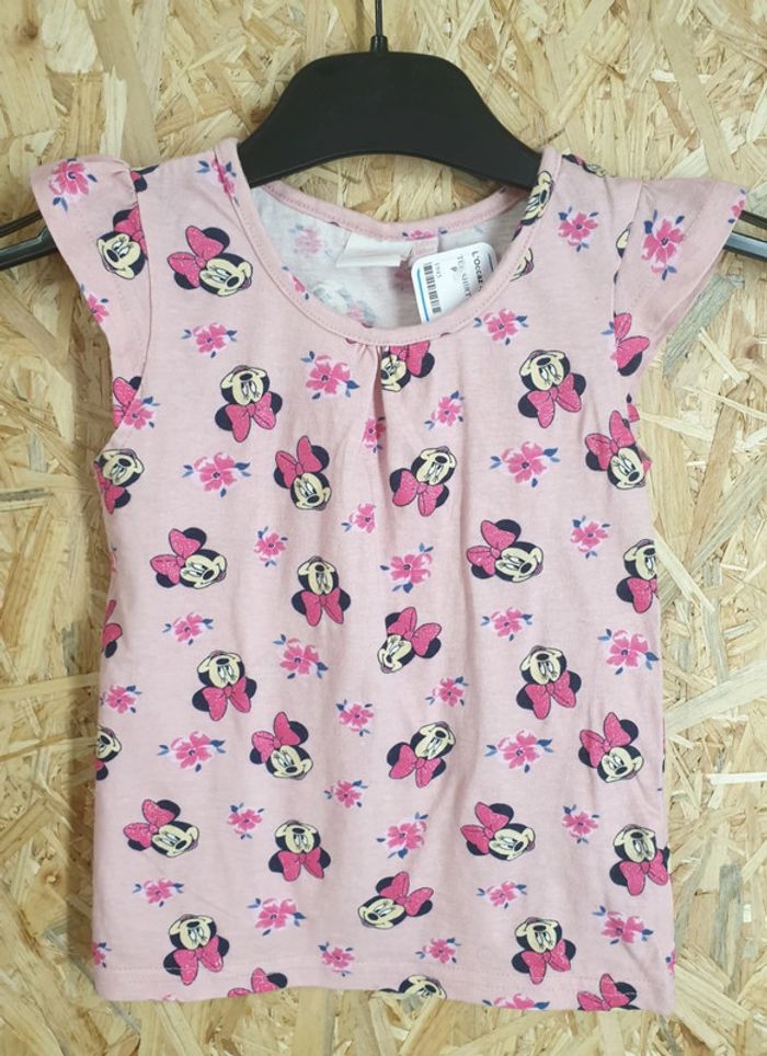 Tee shirt manches courtes Minnie 4 ans