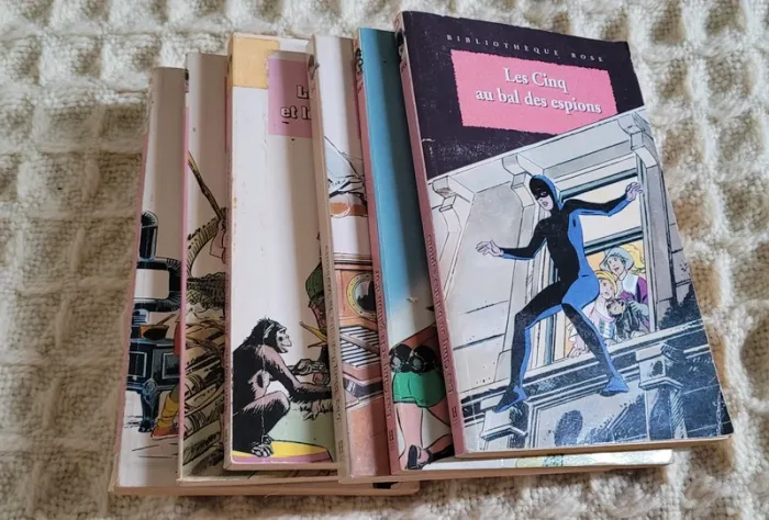 Lots livres club des 5 - photo numéro 2