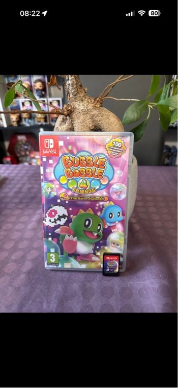Jeu Nintendo Switch bubble bobble